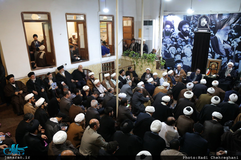 مراسم بزرگداشت سید رحیم میریان در بیت حضرت امام در قم