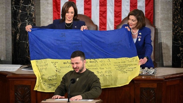 ادعای زلنسکی در کنگره آمریکا: پهپاد‌های ایرانی زیرساخت‌های اوکراین را نابود کرده است