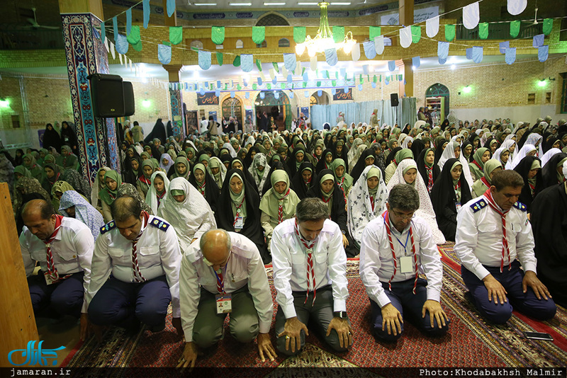 حضور سید حسن خمینی در جشنواره مهارت های تشکیلاتی دانش آموزان 