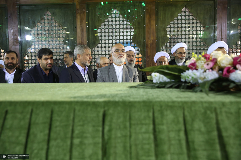 مراسم تجدید میثاق رئیس و کارکنان قوه قضاییه با آرمان های امام؛