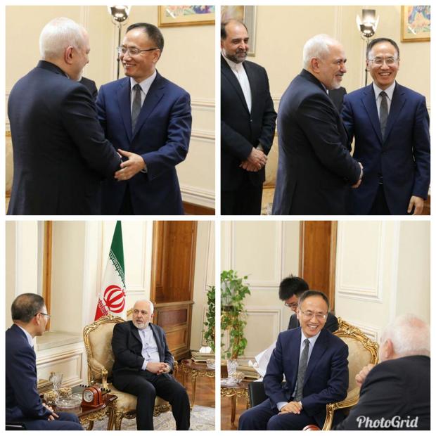 دیدار معاون وزیر خارجه چین با ظریف