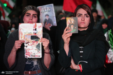 اجتماع حمایت از رزمندگان در مقابله با دشمن آمریکایی - صهیونی در پرند -2