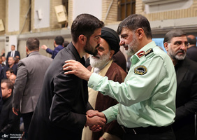 مراسم بزرگداشت رئیس‌جمهور شهید و همراهان گرامی ایشان با حضور رهبر انقلاب