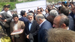 افتتاح  پل‌های خیریه هاشم‌زاده با حضور وزیر کشور در لرستان