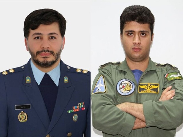 تشییع شهدای خلبانان نیروی هوایی ارتش در تبریز 