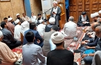 مراسم بزرگداشت علی اکبر محتشمی پور و سید محمود دعایی دو یار دیرین امام در نجف (6)