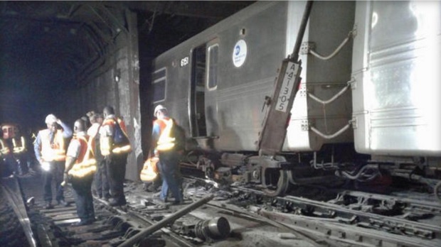 عکس/ حادثه در مترو نیویورک