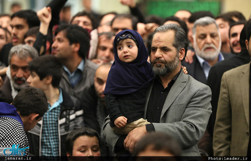 آخرین شب مراسم عزاداری حضرت فاطمه‌زهرا(س) در حسینیه امام خمینی 