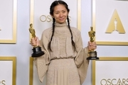 لحظه اهدای جایزه اسکار به کلویی ژائو در چین سانسور شد!
