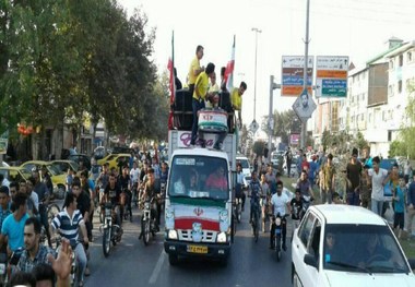 استقبال باشکوه از حسن یزدانی در جویبار+عکس
