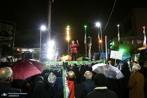 پنجاه و‌ یکمین اجتماع پر شور مردم در میدان شهدا