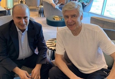 ونگر به دعوت تاج به ایران می‌آید
