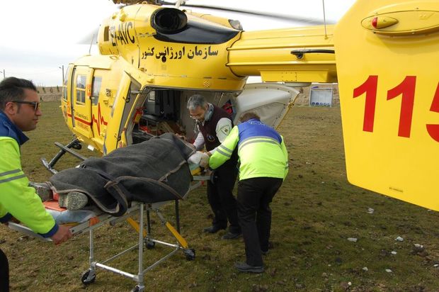 ۷ بیمارستان گلستان امکان فرود بالگرد اورژانس را دارند