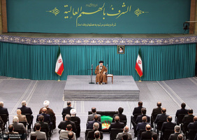 دیدار تولیدکنندگان و فعالان اقتصادی با رهبر معظم انقلاب