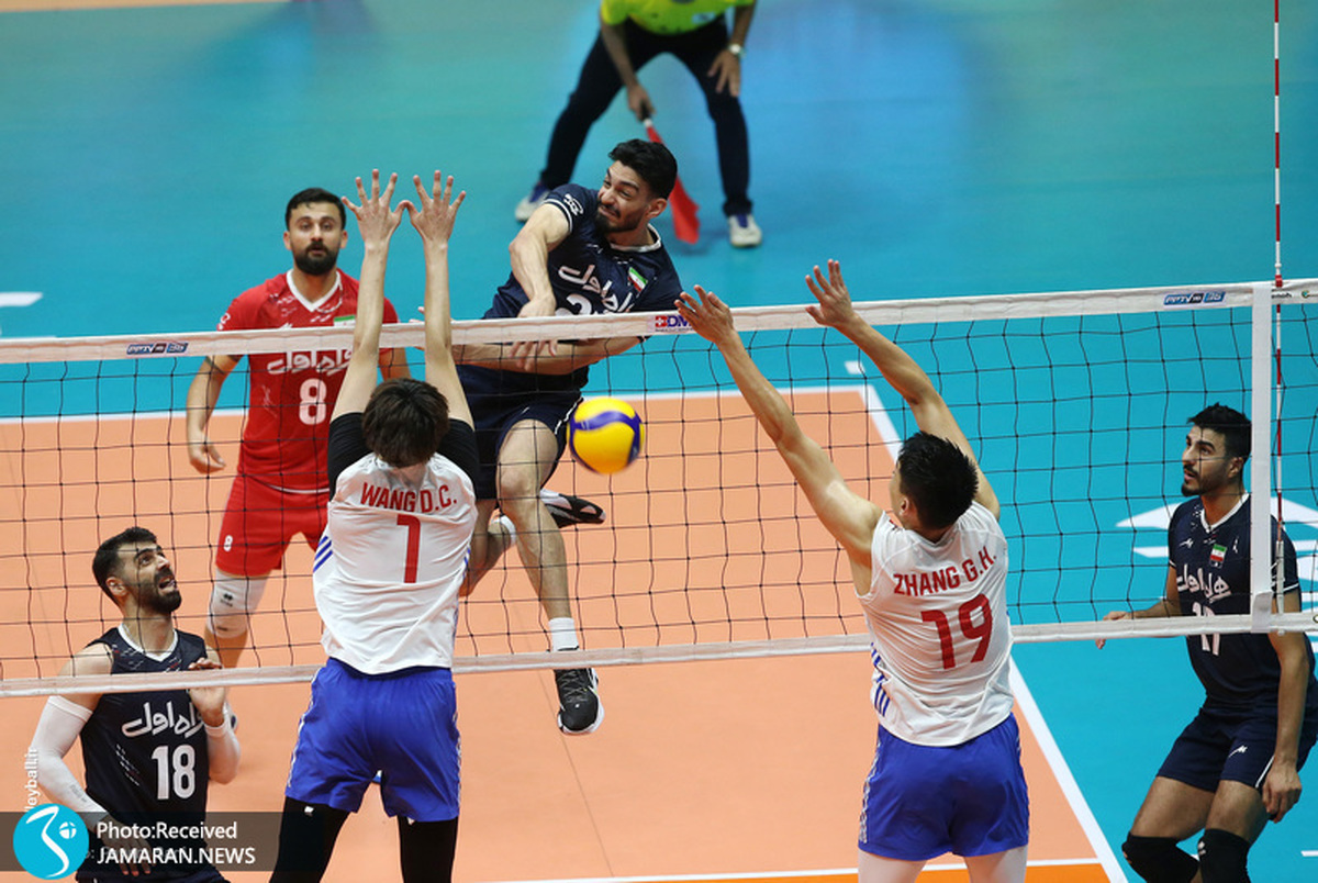 والیبال ایران حریف ژاپن در فینال جام 22