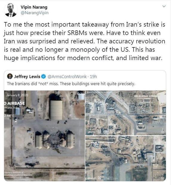 واکنش کارشناس آمریکایی به دقت موشک‌های ایران: تک‌قطبی آمریکا پایان یافته است