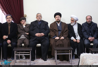 دیدار رئیس و کارکنان سازمان فرهنگ و ارتباطات اسلامی با سید حسن خمینی