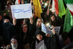 تجمع و راهپیمایی خودرویی در پرند