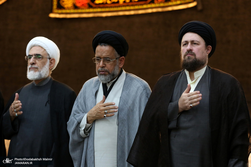 مراسم شب عاشورا در حرم مطهر امام خمینی (س)