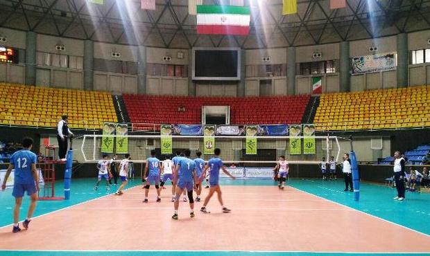 لیگ دسته یک والیبال جوانان کشور  گلستان سوم شد