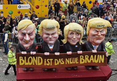 عکس/ شخصیت های سیاسی در جشن کارناوال