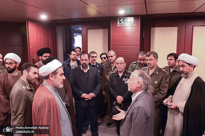 تجدید میثاق مدیران ارشد سازمان حفظ آثار و نشر ارزش‌های دفاع مقدس آجا با آرمان های حضرت امام(س)