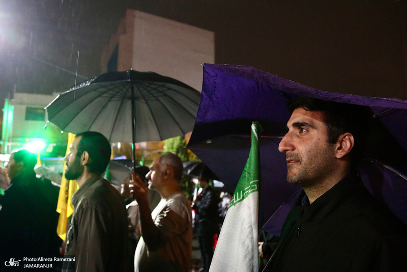 پنجاه و‌ یکمین اجتماع پر شور مردم در میدان شهدا