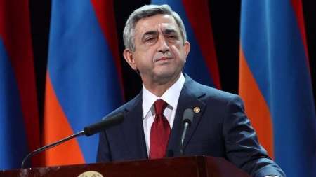 تبریک رئیس جمهوری ارمنستان به رهبر معظم انقلاب و رئیس جمهوری 
