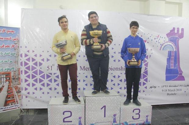 برترین های شطرنج قهرمانی مردان کشور در بوشهر معرفی شدند