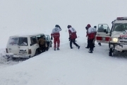 انسداد راه 240 روستای لرستان بر اثر بارش برف