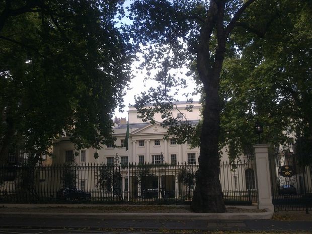 انفجار در نزدیکی سفارت عربستان در لندن
