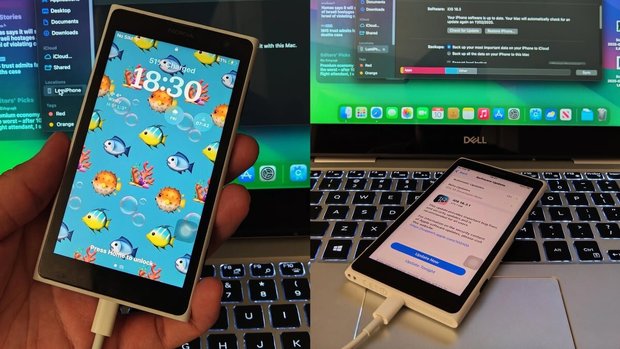 تولد دوباره نوکیا با کمک آیفون + عکس