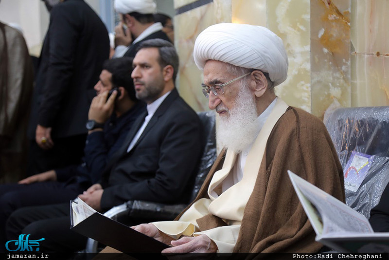 مراسم سالگرد ارتحال آیت الله العظمی بهجت(ره) و بزرگداشت آیت الله ایمانی در قم