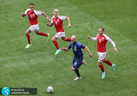 یورو 2020 - دانمارک و فنلاند - کریستنسن و پوکی