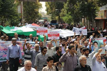 دعوت فرمانداران جنوب شرق استان تهران از مردم برای حضور در راهپیمایی روز قدس