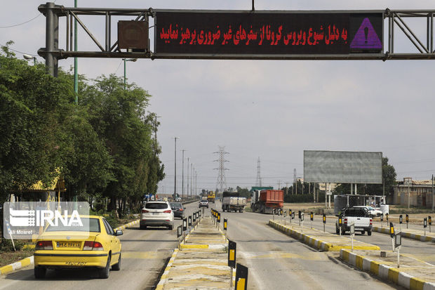 تردد خودروها در شهر یزد ۸۰ درصد کاهش یافت