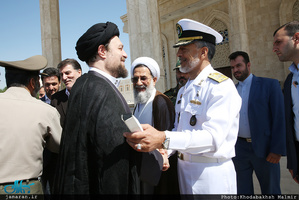 دیدار امرای ارتش جمهوری اسلامی ایران با سید حسن خمینی