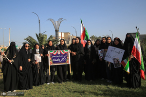 رزمایش «دختران جان‌فدای ایران» در فسا