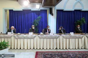 نشست حسن روحانی با برخی از مدیران و فعالان رسانه ای کشور