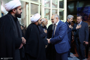 مراسم ختم مرحوم حجت الاسلام و المسلمین صالحی منش در حسینیه جماران