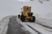 مسدود شدن راه ارتباطی ۷۰ روستای هشترود بر اثر بارش برف