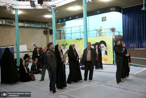 بازدید گردشگران نوروزی از بیت امام خمینی(س) در جماران -2