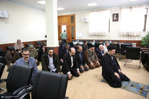 دیدار دکتر ظریف  معاون راهبردی رئیس جمهور و جمعی از مدیران با سید حسن خمینی