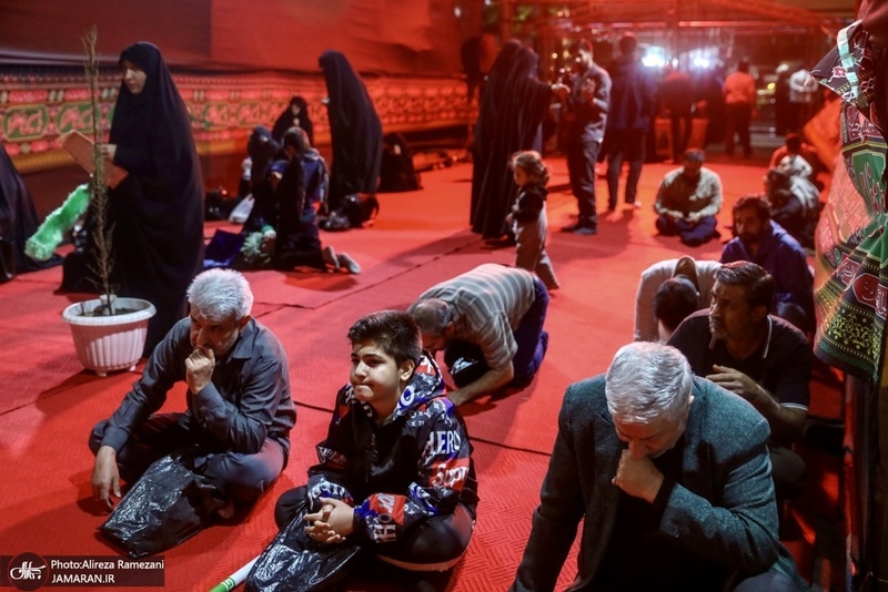 پنجاه و هشتمين اجتماع پر شور مردم در خيابان شهيد كشور دوست