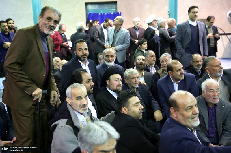 دیدار جمعی از پیشکسوتان سپاه جماران با سید حسن خمینی  1