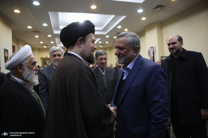 دیدار رئیس، مدیران و کارکنان ستاد اجرایی فرمان امام (ره) با سید حسن خمینی