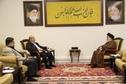 دیدار مقام ارشد حماس با سید حسن نصرالله + عکس