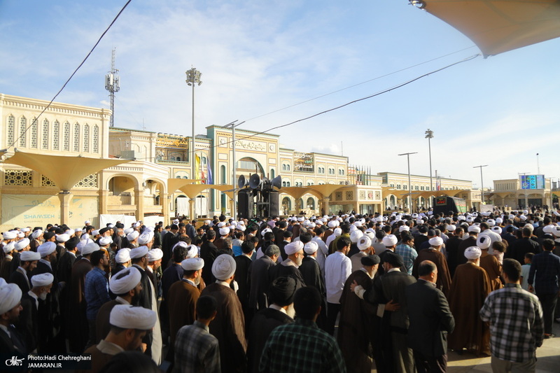 مراسم تشییع پیکر آیت الله موسوی تهرانی (ره)