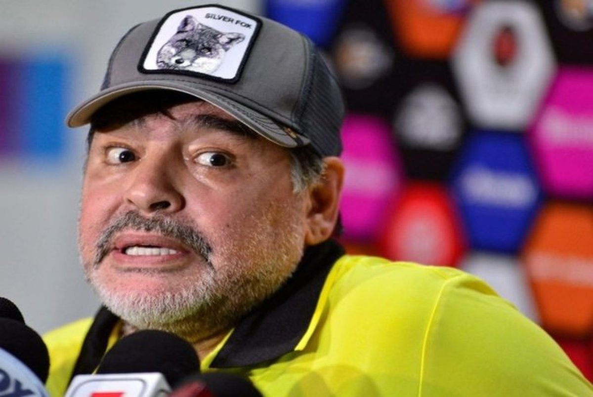اعتراض شدید مارادونا به برگزاری فینال کوپا لیبرتادورس در سانتیاگو برنابئو