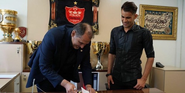 حضور آل‌کثیر در تمرین گروهی پرسپولیس
